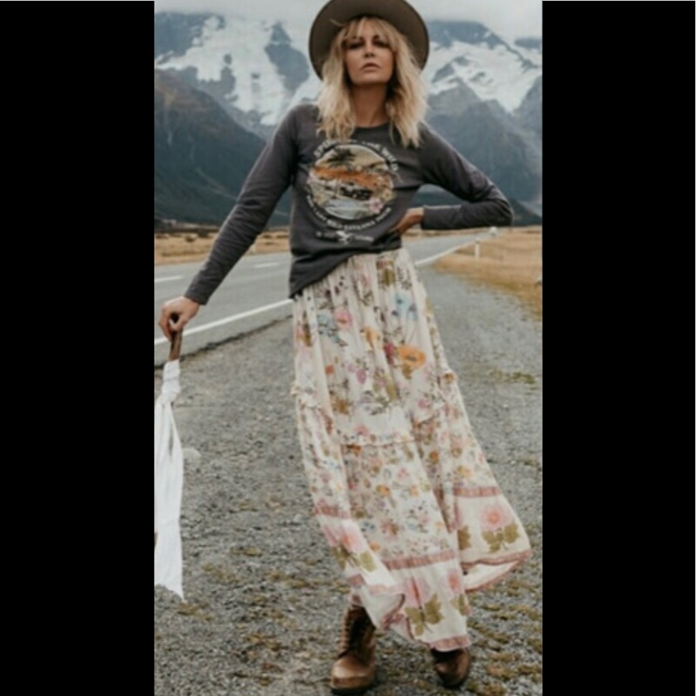 SPELL WILD BLOOM SKIRT
